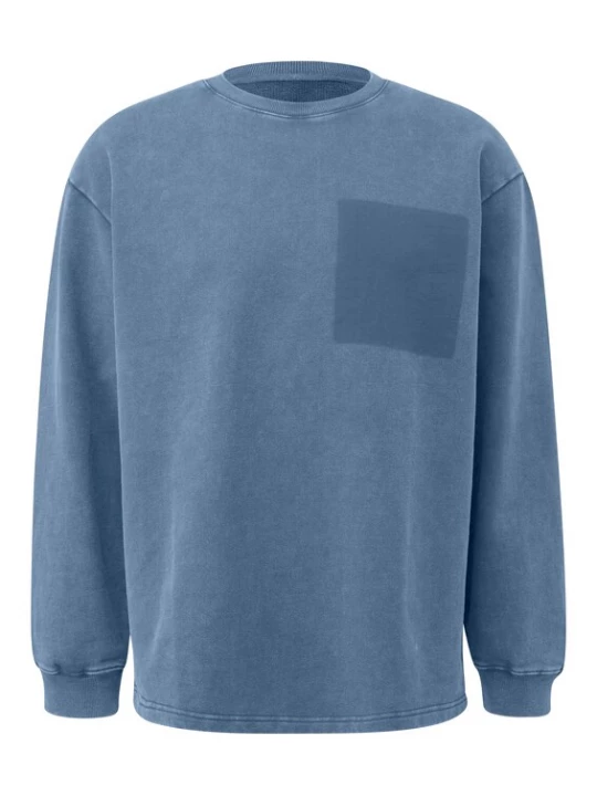 Foto van product QS Sweatshirt duifblauw