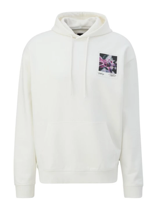 Foto van product QS Sweatshirt gemengde kleuren / wit