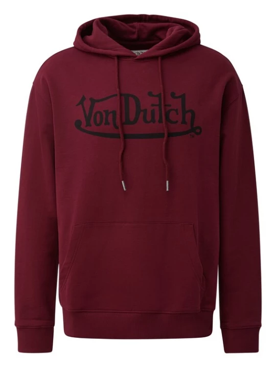 Foto van product QS Sweatshirt karmijnrood / zwart
