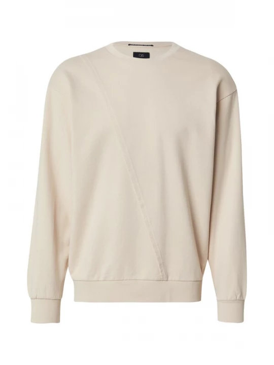 Foto van product QS Sweatshirt lichtbeige