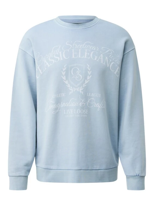 Foto van product QS Sweatshirt ' ' lichtblauw
