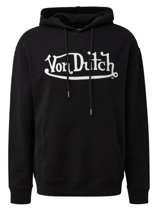 Foto van product QS Sweatshirt zwart / wit
