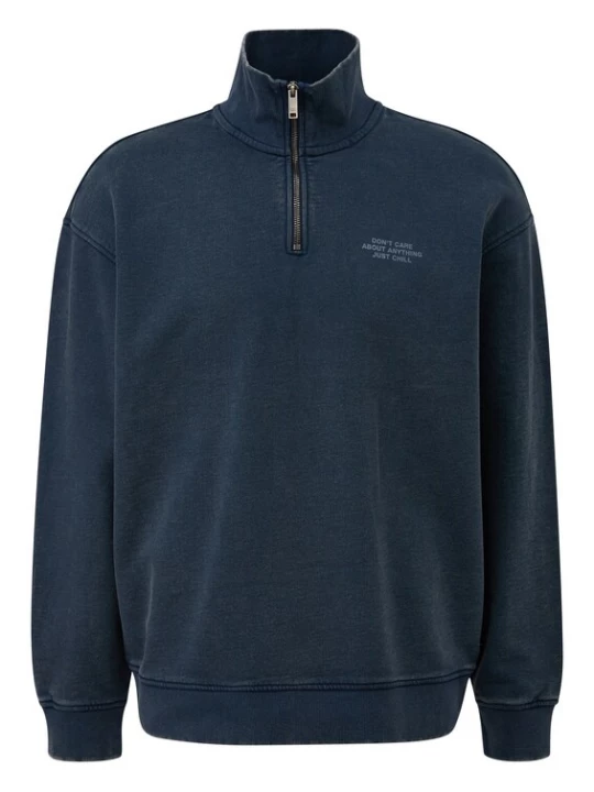 Foto van product QS Sweatvest blauw
