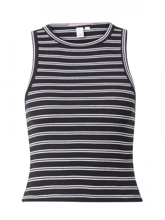 Foto van product QS Top zwart / wit