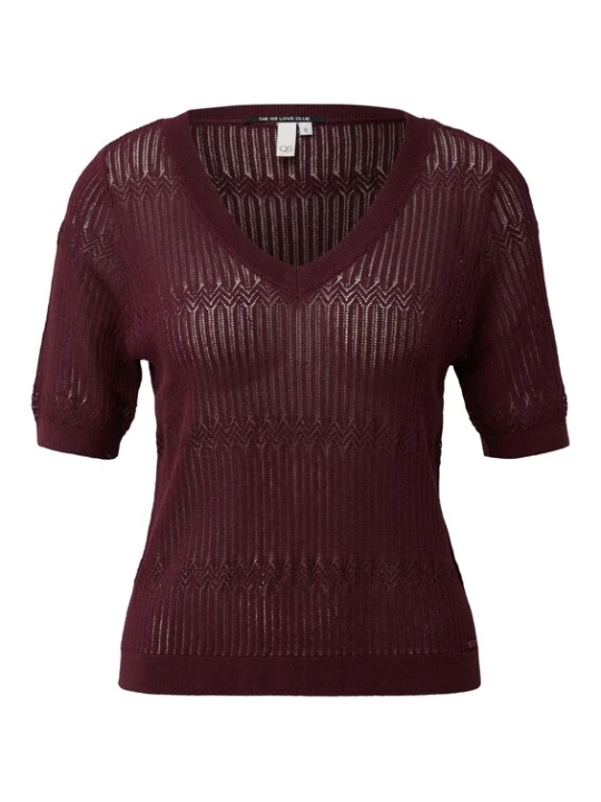 Foto van product QS Trui bordeaux