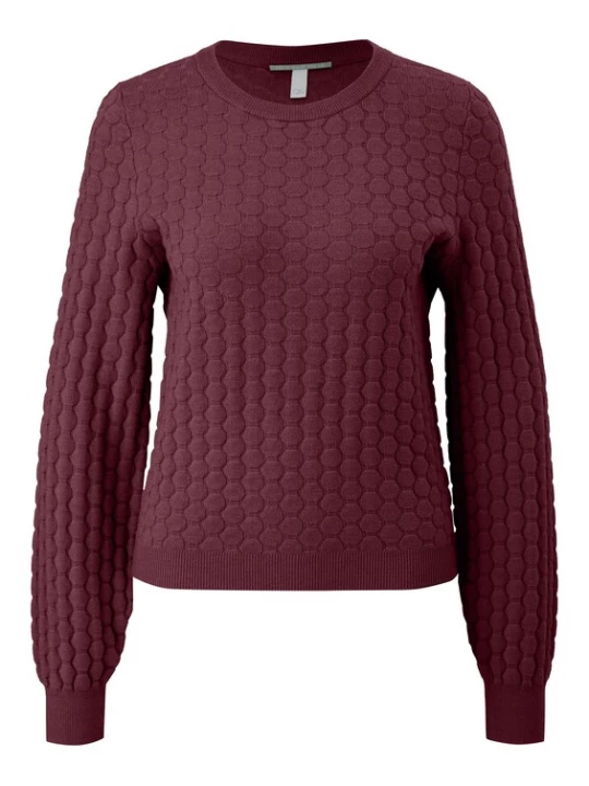Foto van product QS Trui bordeaux