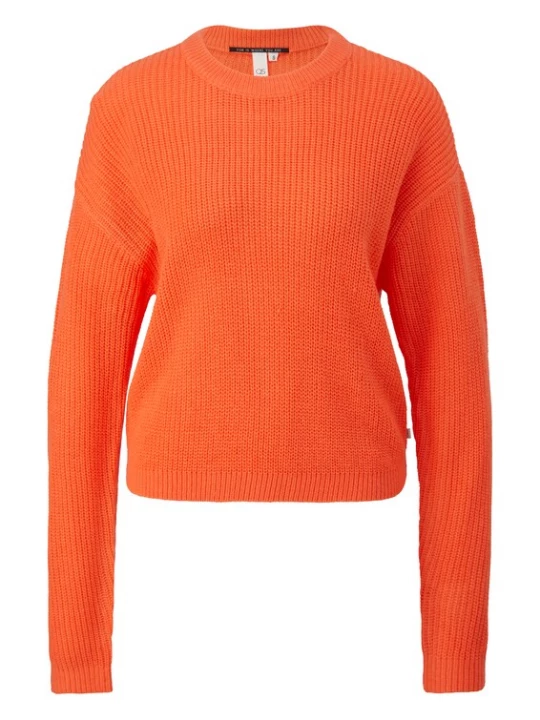 Foto van product QS Trui donkeroranje
