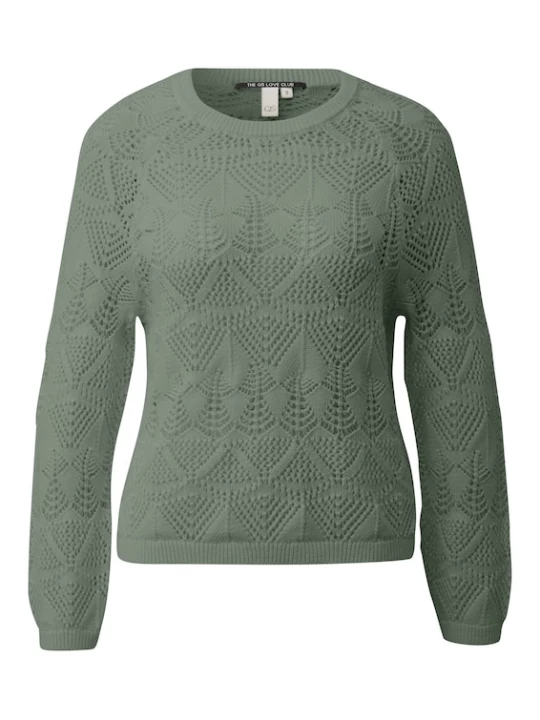 Foto van product QS Trui groen