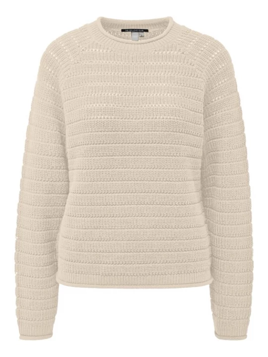 Foto van product QS Trui lichtbeige