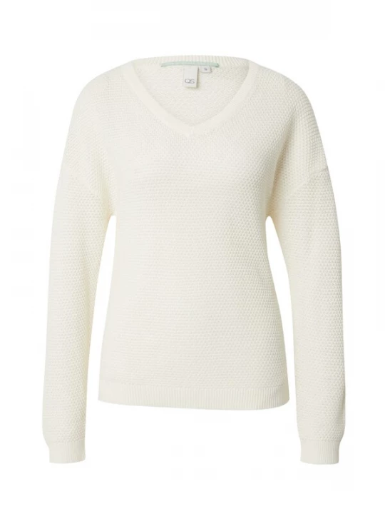 Foto van product QS Trui offwhite