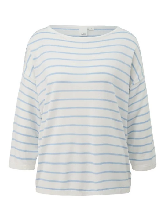 Foto van product QS Trui pastelblauw / lichtblauw
