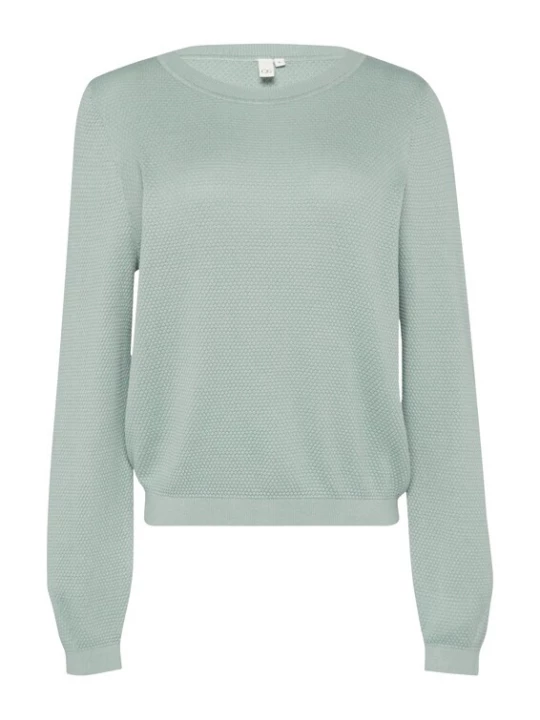Foto van product QS Trui pastelgroen