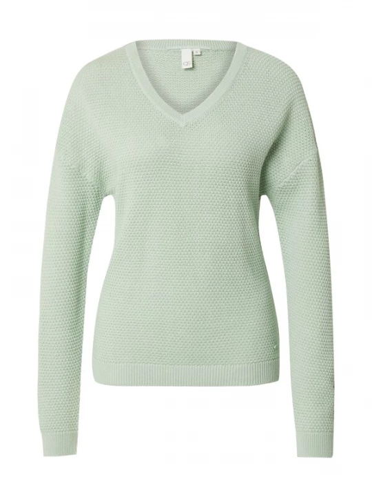 Foto van product QS Trui pastelgroen