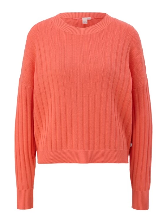 Foto van product QS Trui zalm roze