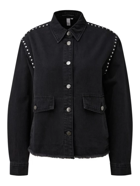 Foto van product QS Tussenjas black denim