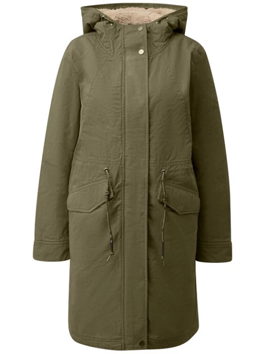 Foto van product QS Tussenparka olijfgroen