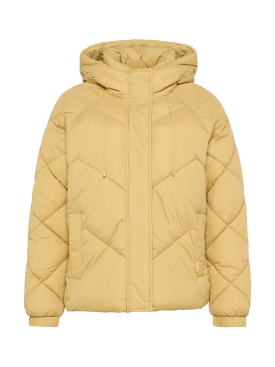 Foto van product QS Winterjas goudgeel