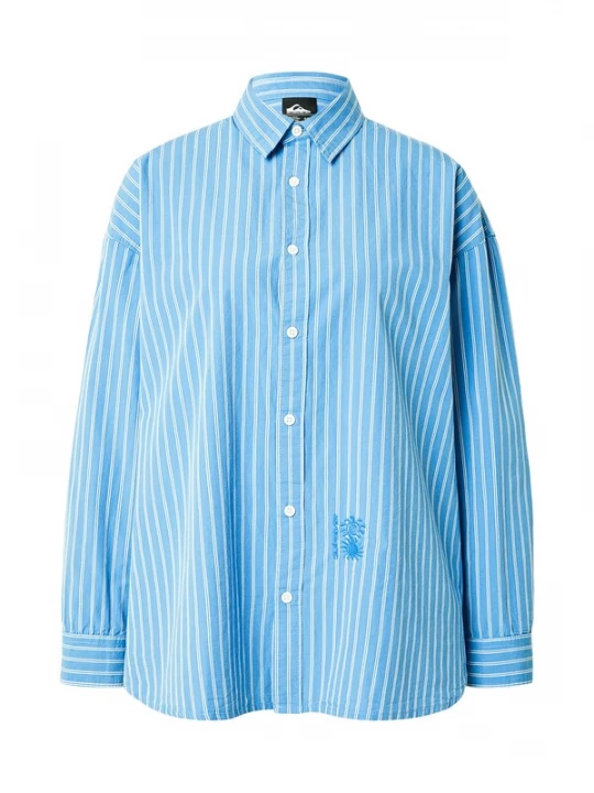 Foto van product QUIKSILVER Blouse 'Finvoy' blauw / wit