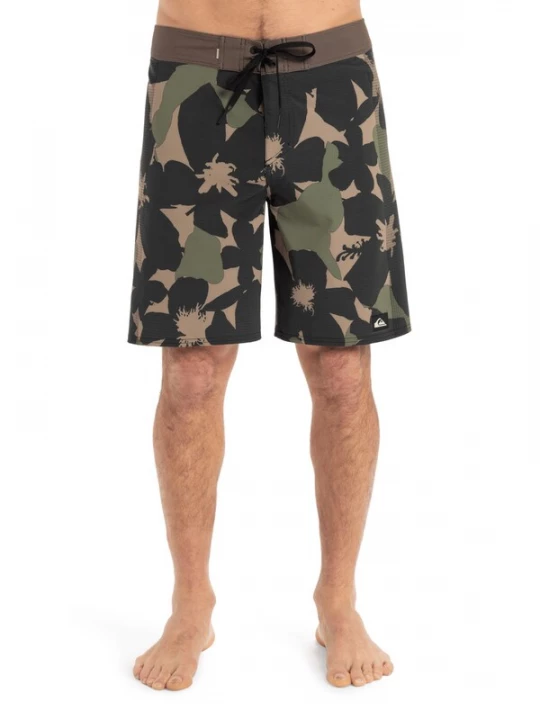 Foto van product QUIKSILVER Boardshorts 'Highline Arch 19' beige / kaki / donkergroen