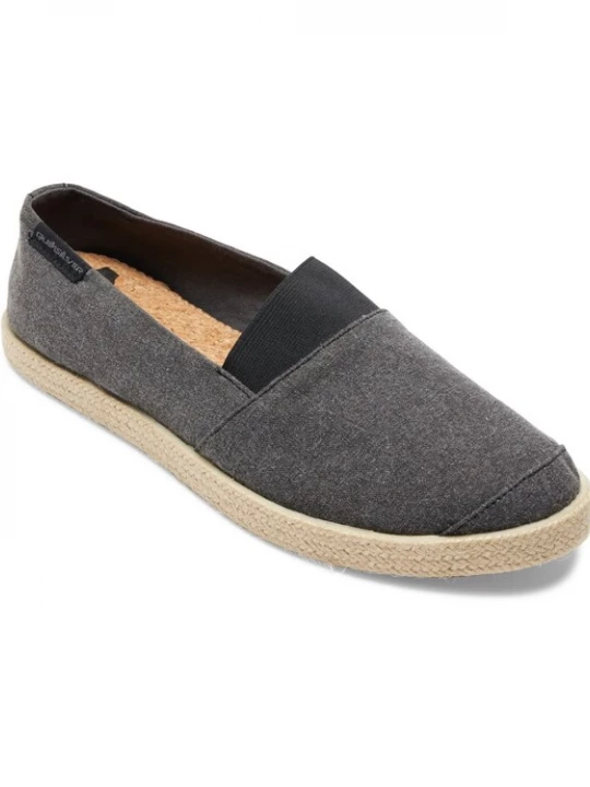 Foto van product QUIKSILVER Espadrilles zwart gemêleerd