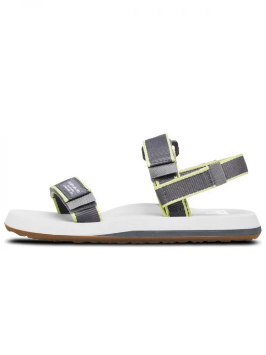 Foto van product QUIKSILVER Open schoenen 'Monkey Caged' donkergrijs / lichtgroen