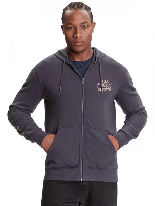 Foto van product QUIKSILVER Sweatshirt 'Quiksilver Zip Hoodie' donkerblauw