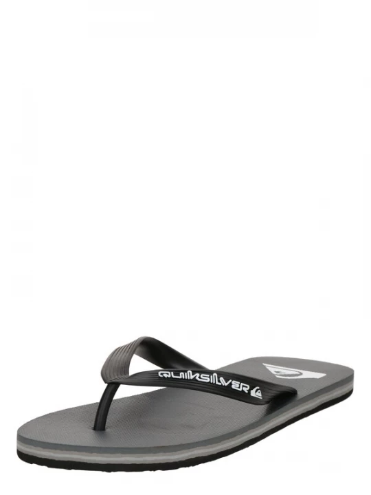 Foto van product QUIKSILVER Teenslippers 'Molokai Core' donkergrijs / wit