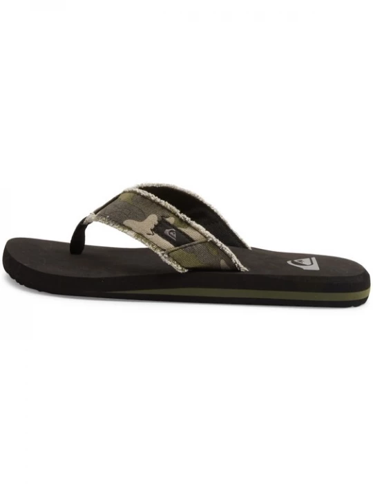 Foto van product QUIKSILVER Teenslippers 'Monkey Abyss' beige / olijfgroen / zwart