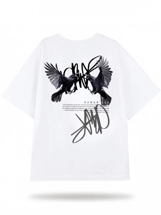 Foto van product QWX2 Shirt 'UNITY' wit