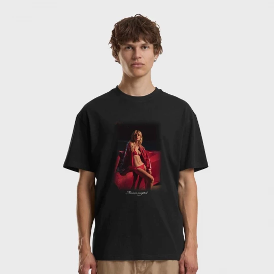 Foto van product Race Mode Oversize Tee Mister Tee zwart