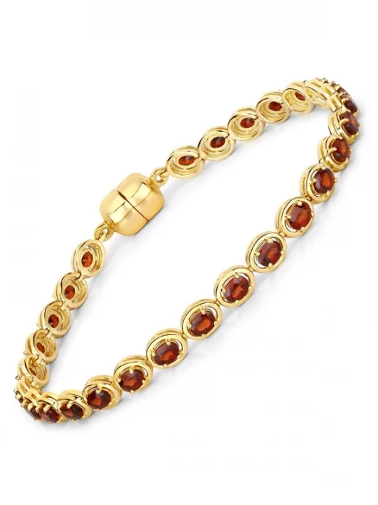 Foto van product Rafaela Donata Armband bruin / goudgeel