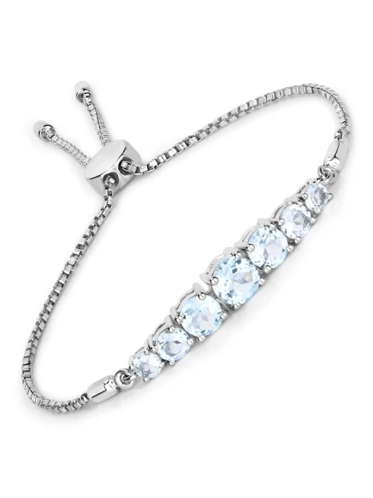 Foto van product Rafaela Donata Armband lichtblauw / zilver