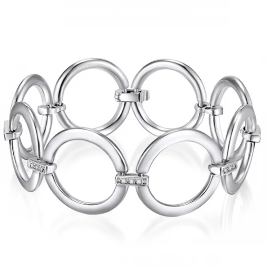 Foto van product Rafaela Donata Armband zilver / transparant