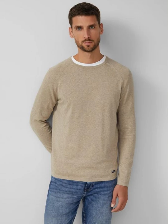 Foto van product Raglan trui van puur katoen s.Oliver beżowy