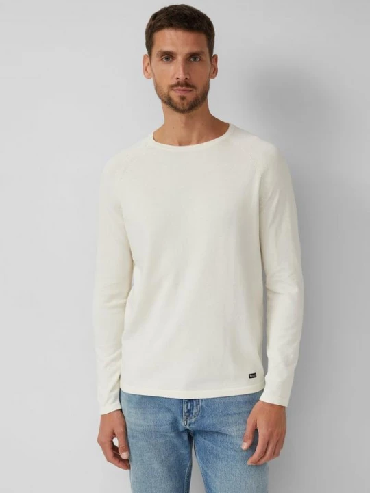 Foto van product Raglan trui van puur katoen s.Oliver crème