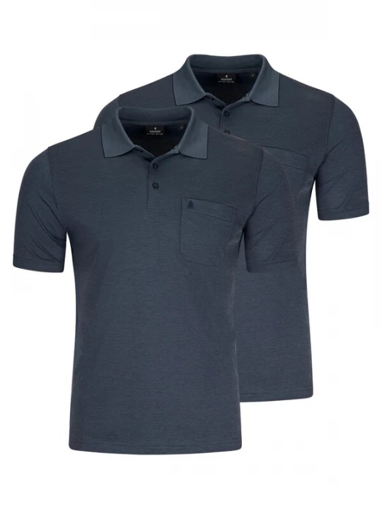 Foto van product Ragman Shirt 'Basic' blauw