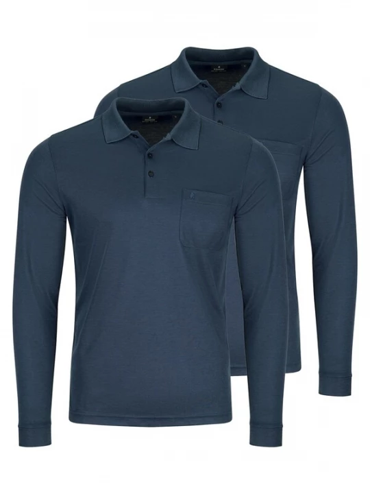 Foto van product Ragman Shirt 'Basic' blauw