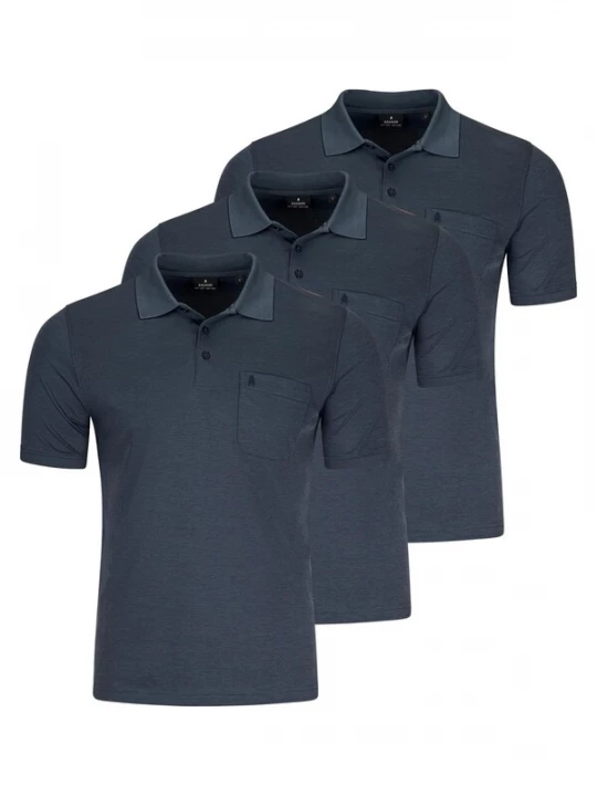 Foto van product Ragman Shirt 'Basic' blauw