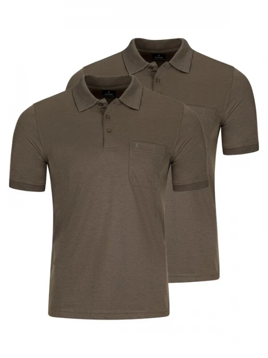 Foto van product Ragman Shirt 'Basic' bruin