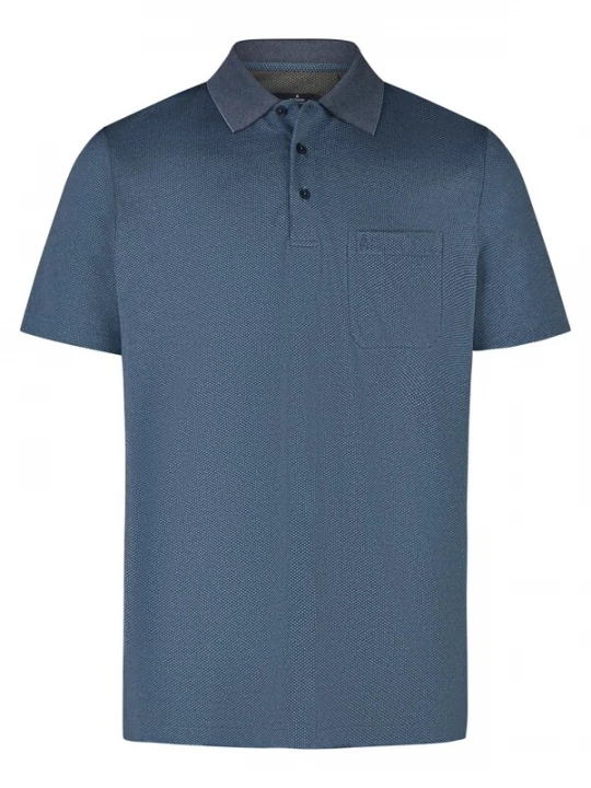 Foto van product Ragman Shirt 'Basic' donkerblauw