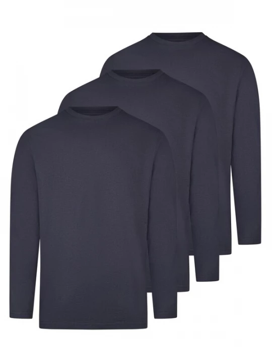 Foto van product Ragman Shirt 'Basic' donkerblauw