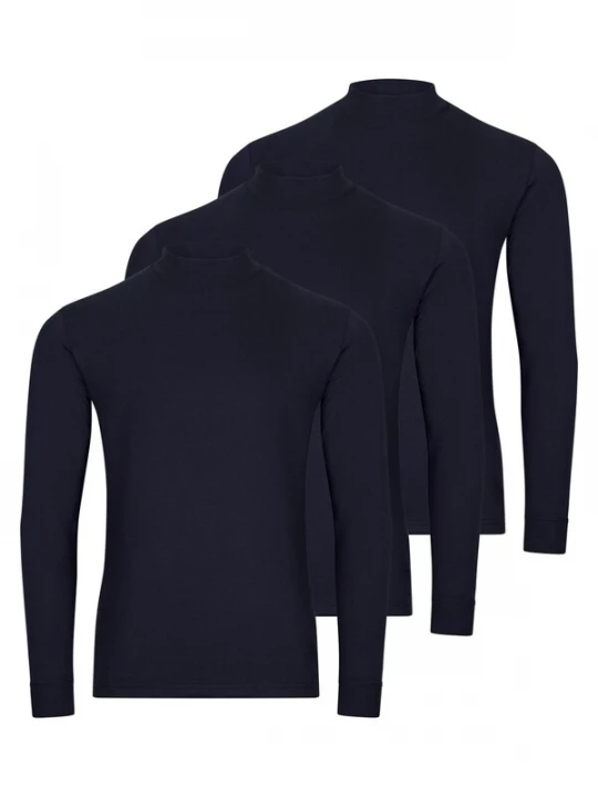 Foto van product Ragman Shirt 'Basic' donkerblauw