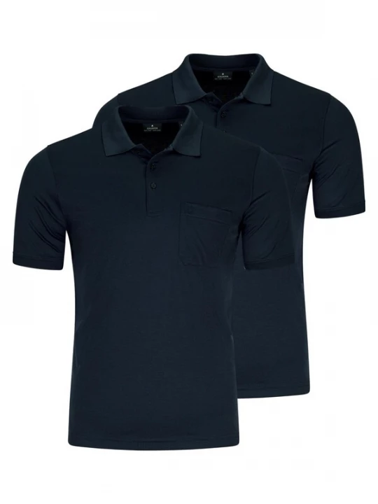 Foto van product Ragman Shirt 'Basic' donkerblauw