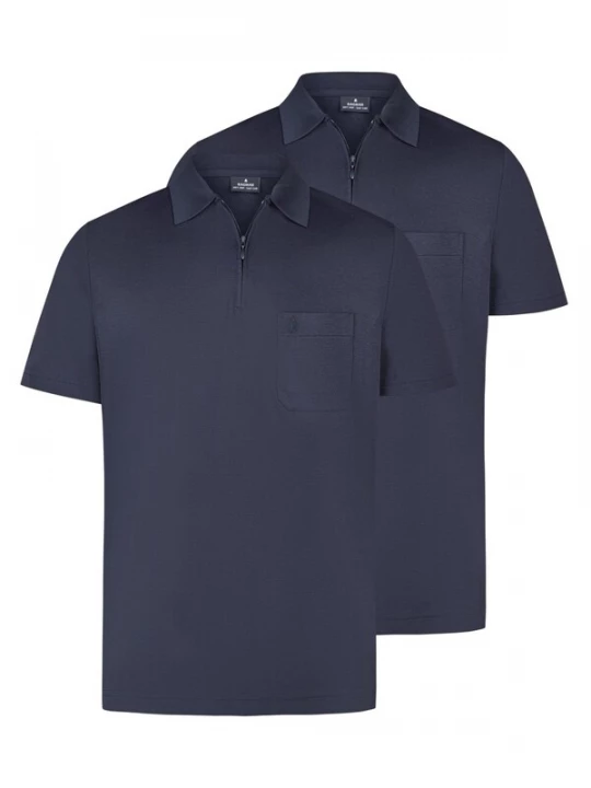 Foto van product Ragman Shirt 'Basic' donkerblauw