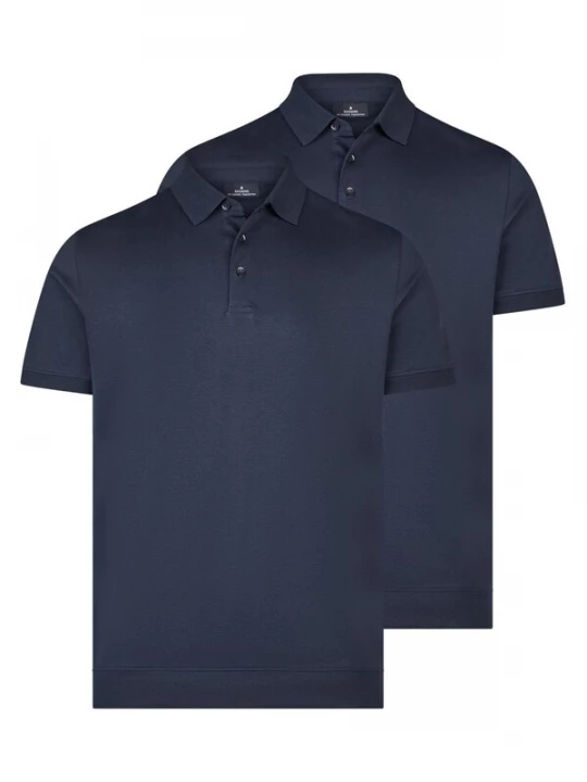 Foto van product Ragman Shirt 'Basic' donkerblauw