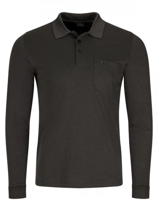 Foto van product Ragman Shirt 'Basic' donkergrijs