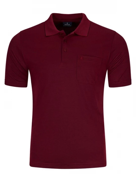 Foto van product Ragman Shirt 'Basic' donkerrood