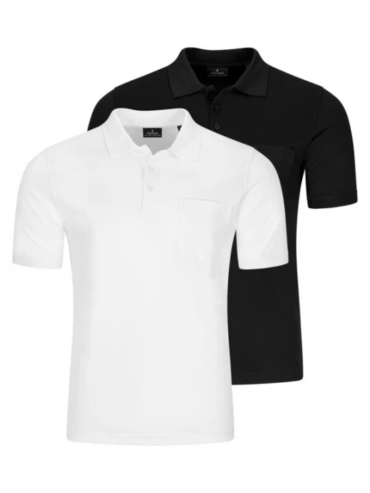 Foto van product Ragman Shirt 'Basic' gemengde kleuren