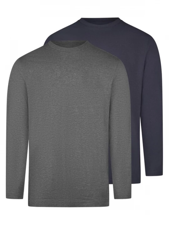 Foto van product Ragman Shirt 'Basic' gemengde kleuren