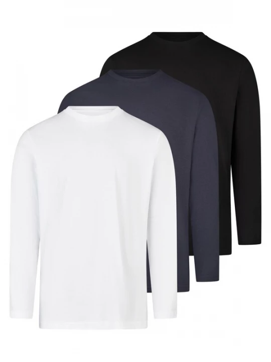 Foto van product Ragman Shirt 'Basic' gemengde kleuren